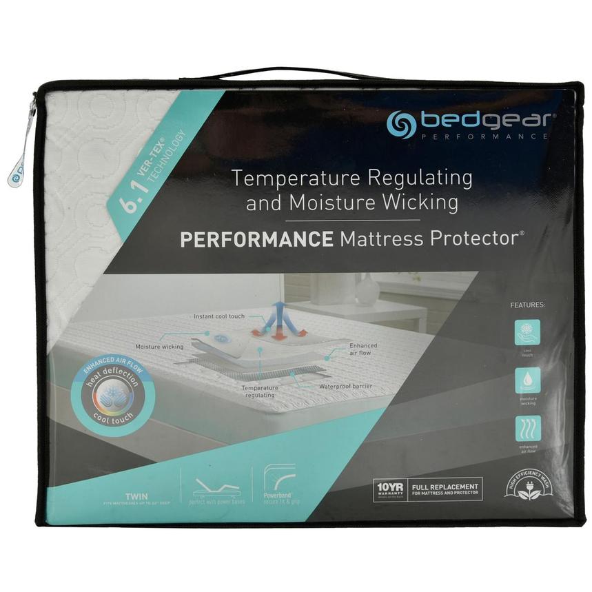 Ver-Tex 6.1 Twin Mattress Protector | El Dorado Furniture