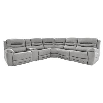 Dan Gray Power Reclining Sectional with 6PCS/3PWR