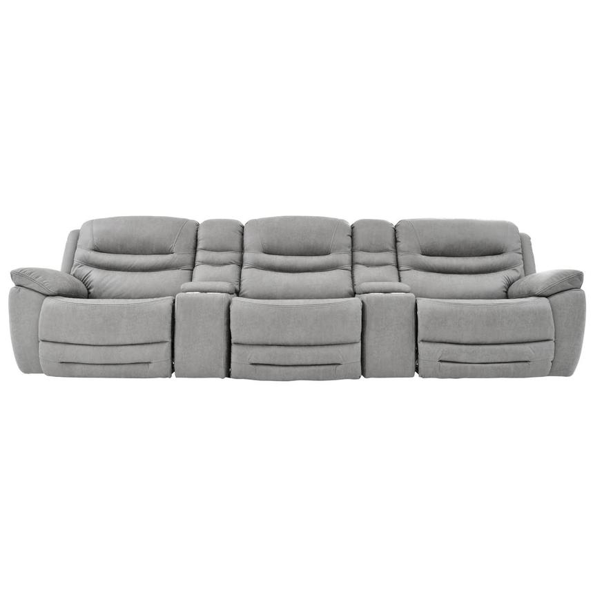 Dan Gray Home Theater Seating with 5PCS/2PWR main image, 1 of 9 images.
