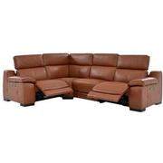 Gian Marco Tan Leather Power Reclining Sectional with 4PCS/2PWR  alternate image, 2 of 7 images.