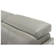 Charlie Light Gray Home Theater Leather Seating with 5PCS/2PWR  alternate image, 7 of 11 images.