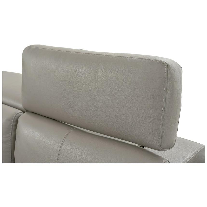 Charlie Light Gray Home Theater Leather Seating with 5PCS/2PWR  alternate image, 8 of 11 images.