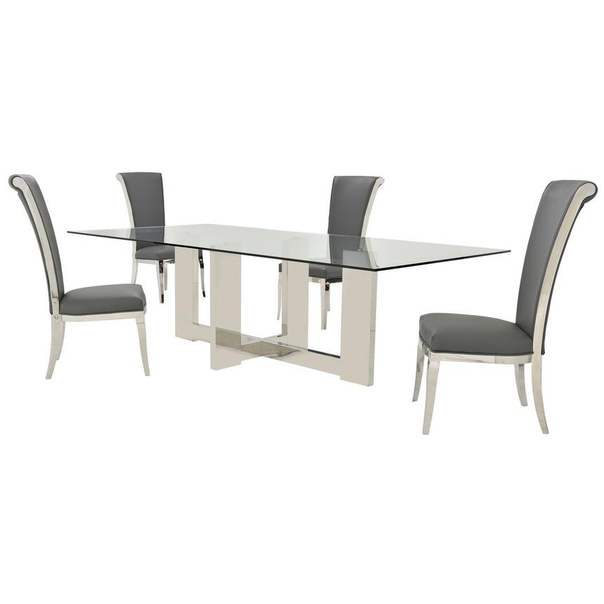 Opus/Joy Gray 5-Piece Dining Set  main image, 1 of 10 images.