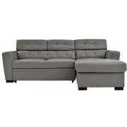 Reeve Gray Sleeper w/Right Chaise  alternate image, 4 of 7 images.