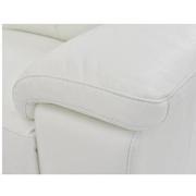 Charlie White Leather Power Reclining Sofa  alternate image, 8 of 10 images.