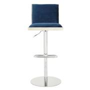 Allison Blue Adjustable Stool  main image, 1 of 9 images.