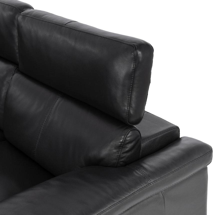 Charlie Black Home Theater Leather Seating with 5PCS/3PWR alternate image, 7 of 10 images.