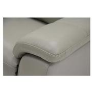 Barry Gray Leather Power Reclining Sofa  alternate image, 8 of 10 images.