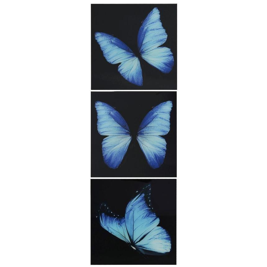 Morpho Set of 3 Acrylic Wall Art  alternate image, 3 of 6 images.