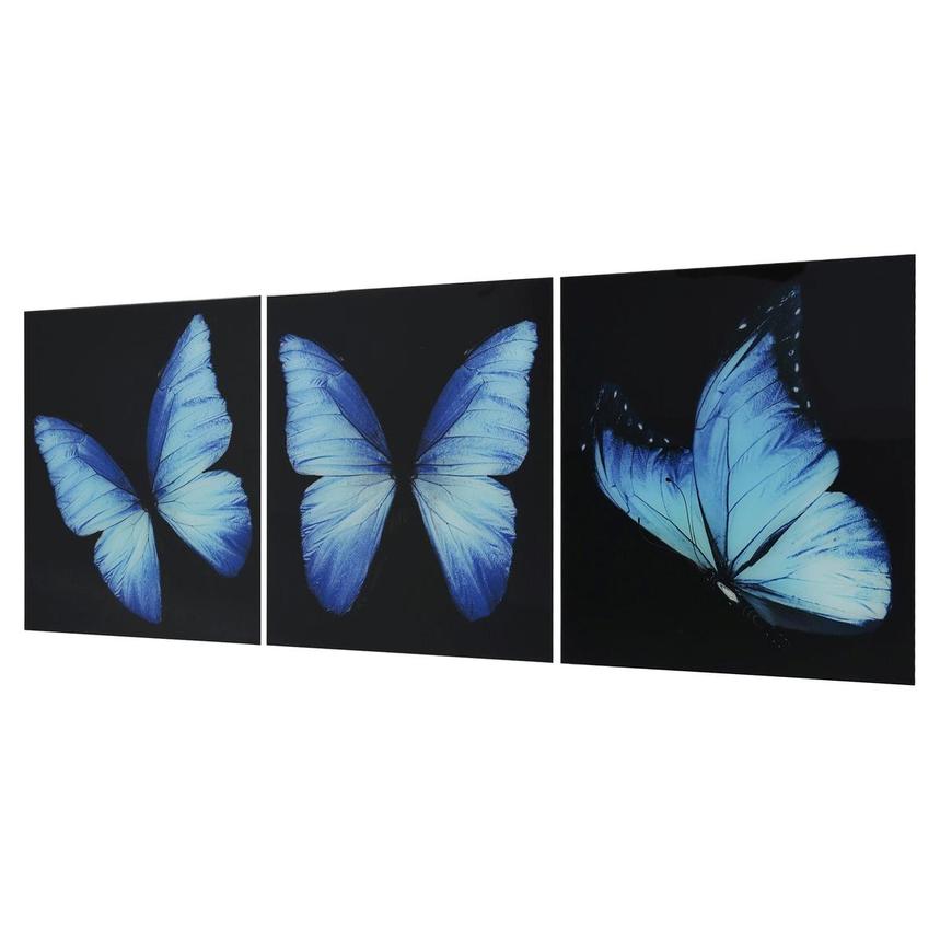 Morpho Set of 3 Acrylic Wall Art | El Dorado Furniture