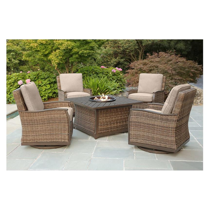 Trenton 5Piece Patio Set El Dorado Furniture