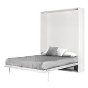 Organizer White Queen Murphy Bed Made in Spain | El Dorado Furniture