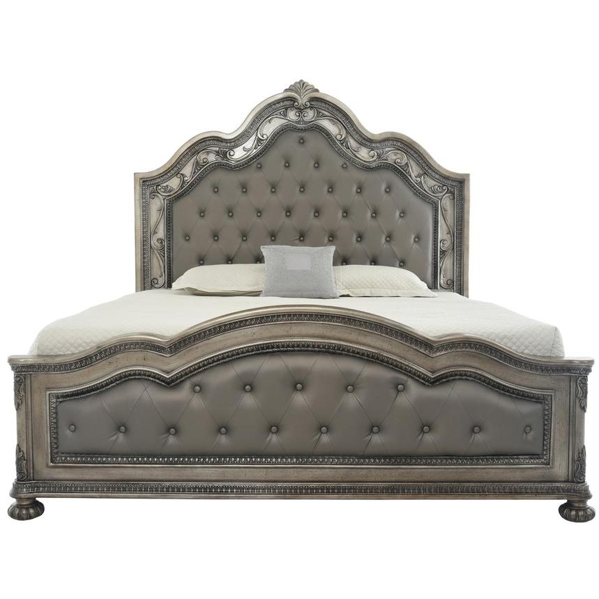 Granada Gray King Panel Bed  alternate image, 3 of 6 images.
