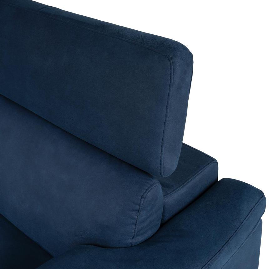 Karly Blue Power Reclining Sectional with 4PCS/2PWR alternate image, 4 of 7 images.