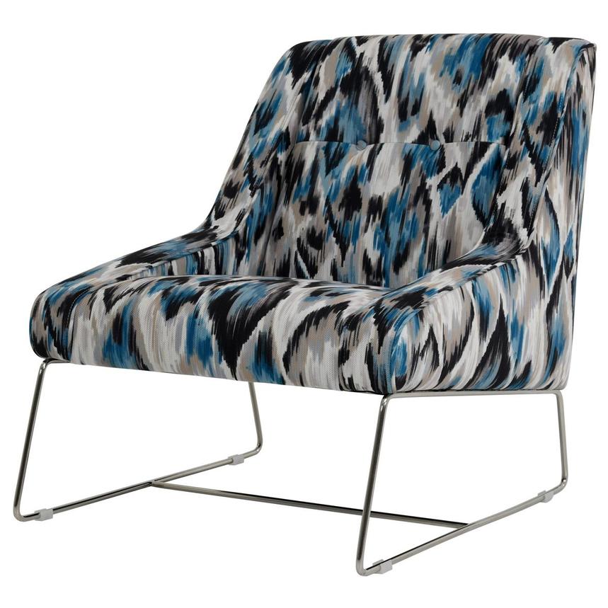 Tutti Frutti Blue Accent Chair  main image, 1 of 8 images.