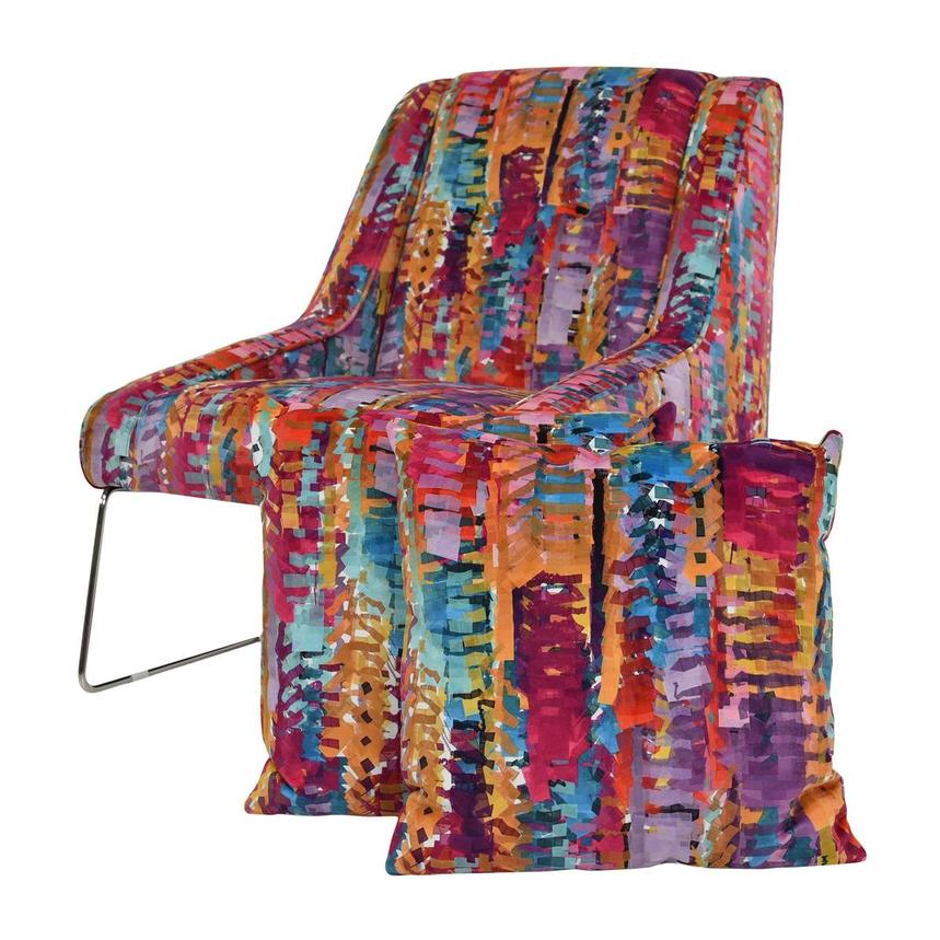 Tutti Frutti Multi Accent Chair w/2 Pillows main image, 1 of 10 images.