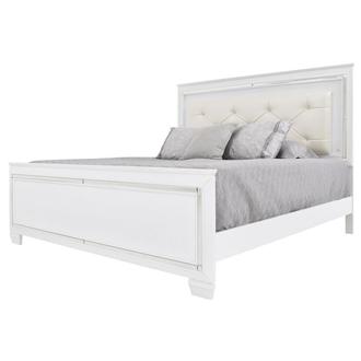 Mia King Panel Bed