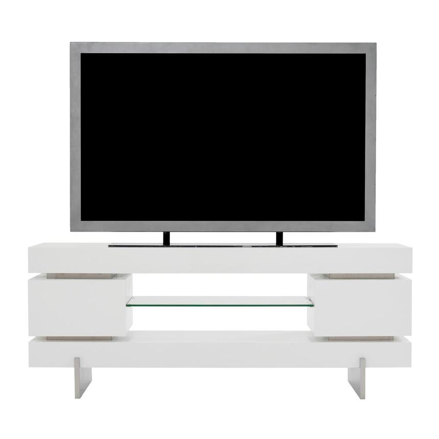 Darius White Medium TV Stand  main image, 1 of 8 images.