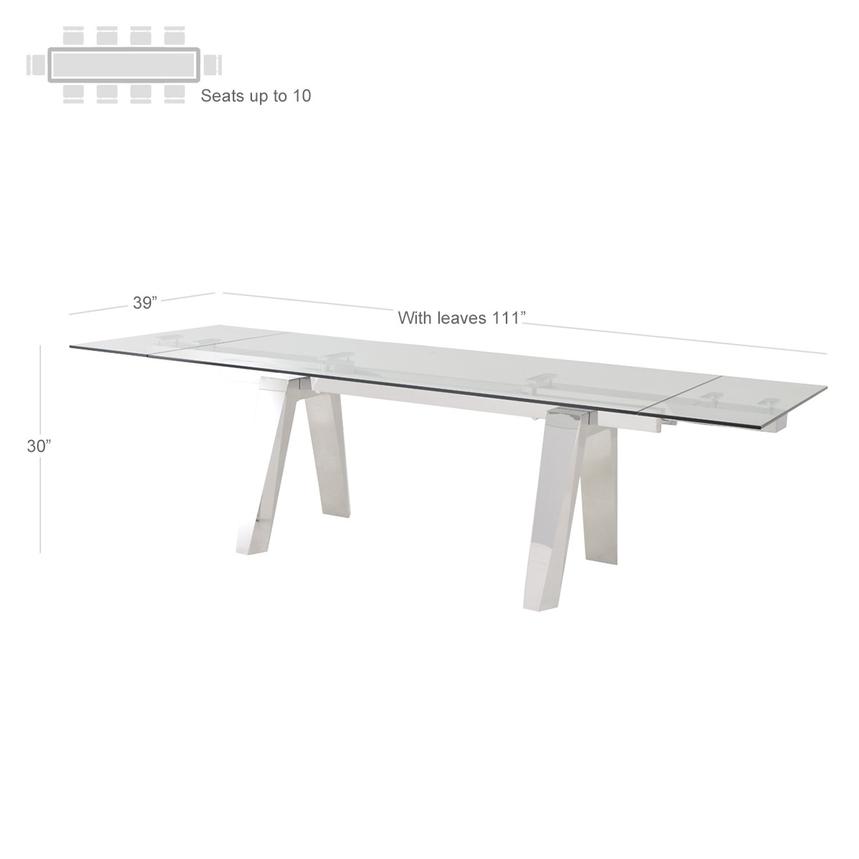 Madox/Met Gray 5-Piece Dining Set  alternate image, 4 of 13 images.
