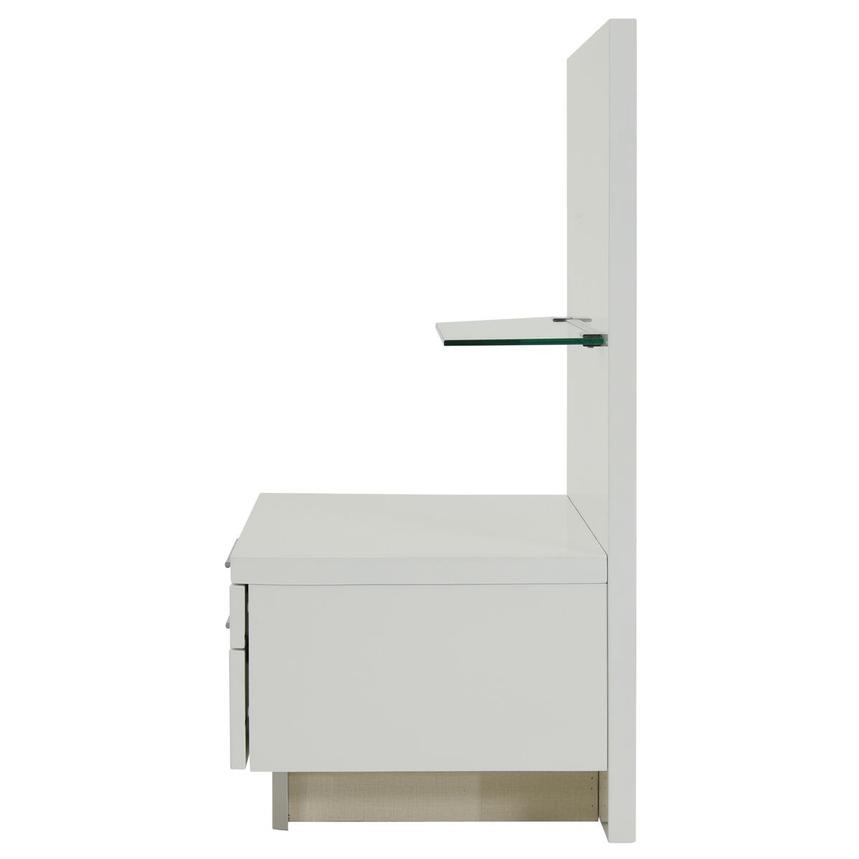 Ally White Queen Platform Bed W Nightstands El Dorado Furniture Ally White Queen Platform Bed W