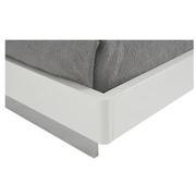 Ally White Queen Platform Bed w/Nightstands  alternate image, 10 of 18 images.