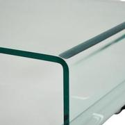 Clove II White Coffee Table w/Casters  alternate image, 4 of 6 images.