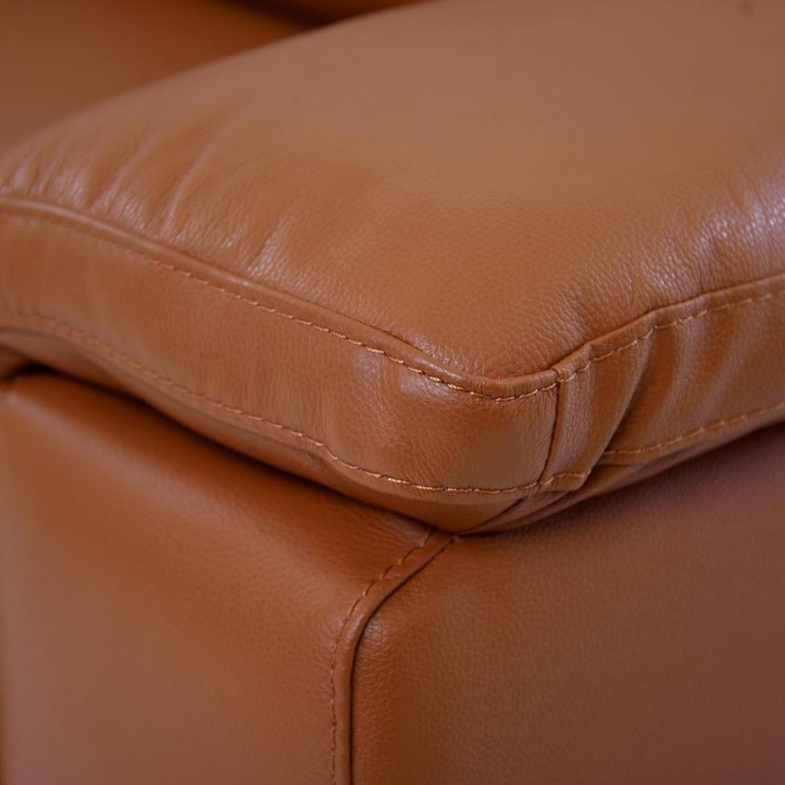 Charlie Tan Home Theater Leather Seating with 5PCS/3PWR  alternate image, 8 of 12 images.