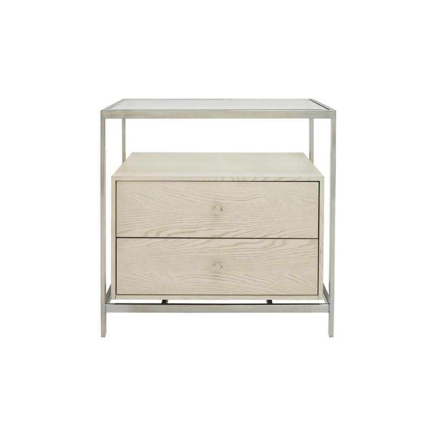 Paradox Nightstand W Glass Top El Dorado Furniture