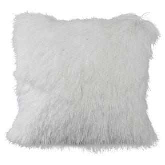 Milan White Accent Pillow