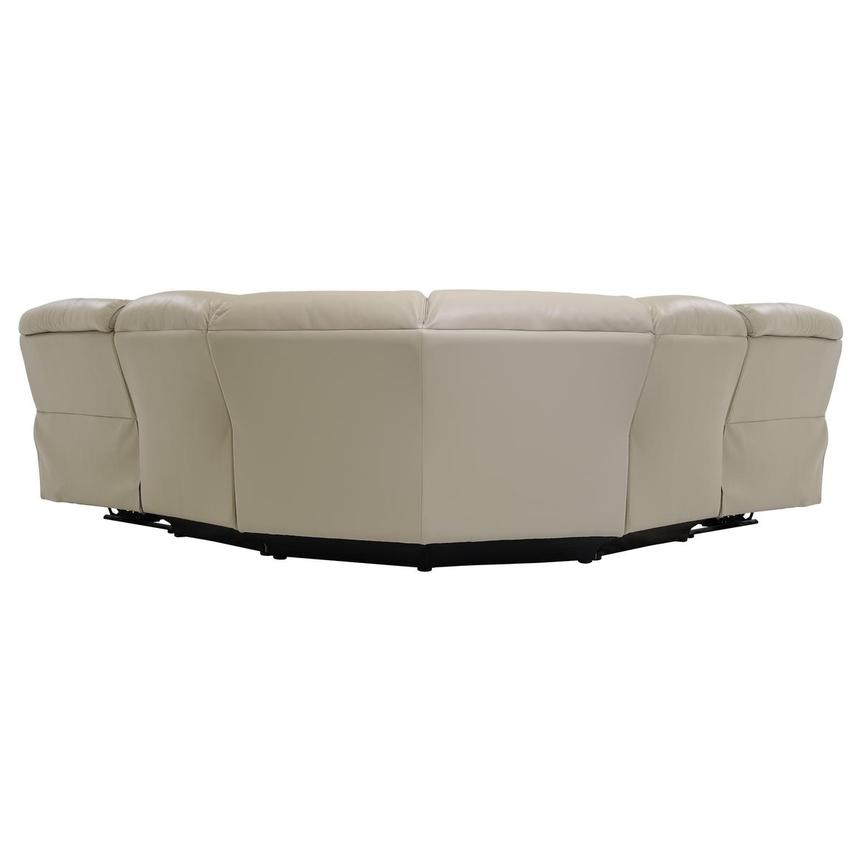 Cody Cream Leather Power Reclining Sectional with 5PCS/2PWR  alternate image, 4 of 7 images.