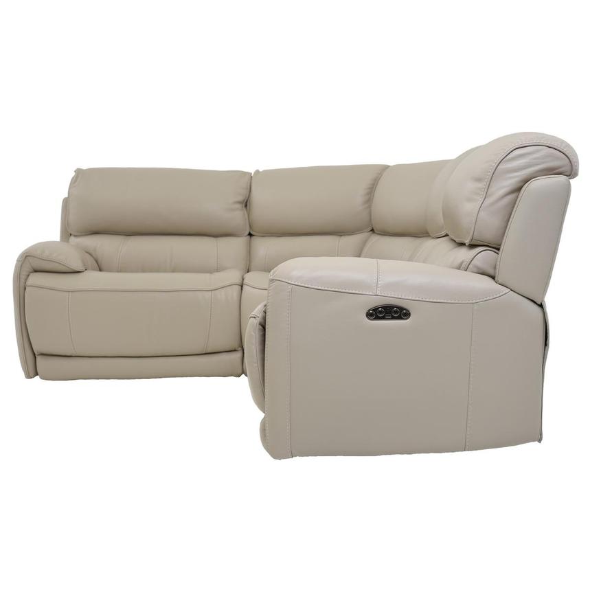 Cody Cream Leather Power Reclining Sectional with 4PCS/2PWR  alternate image, 3 of 7 images.