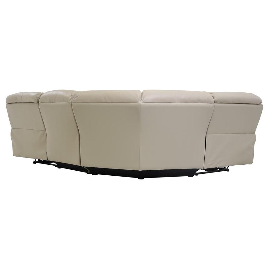 Cody Cream Leather Power Reclining Sectional with 4PCS/2PWR  alternate image, 4 of 7 images.