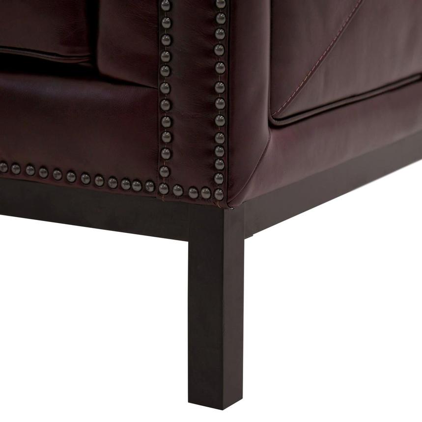 Sophia Brown Leather Sofa