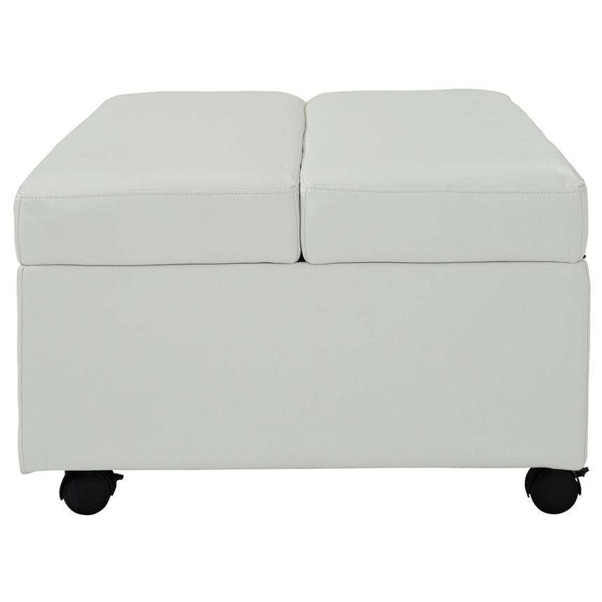 Pressley II White Twin Ottoman Bed w/Casters El Dorado Furniture