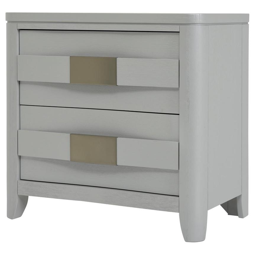 Contour White Nightstand El Dorado Furniture