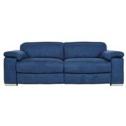 Karly Blue Power Reclining Sofa  main image, 1 of 12 images.