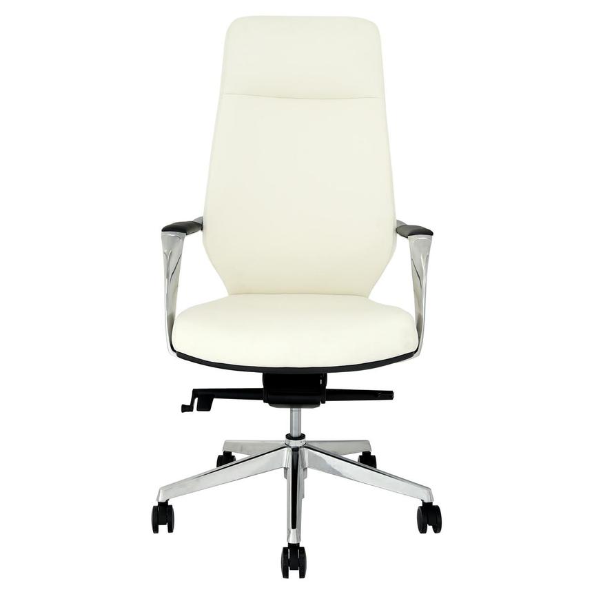 Yoshi White High Back Desk Chair | El Dorado Furniture