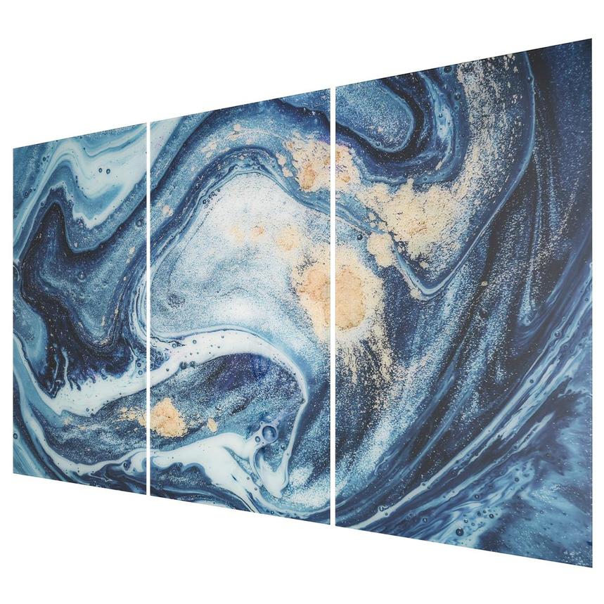 Waves Set of 12 Acrylic Wall Art  El Dorado Furniture