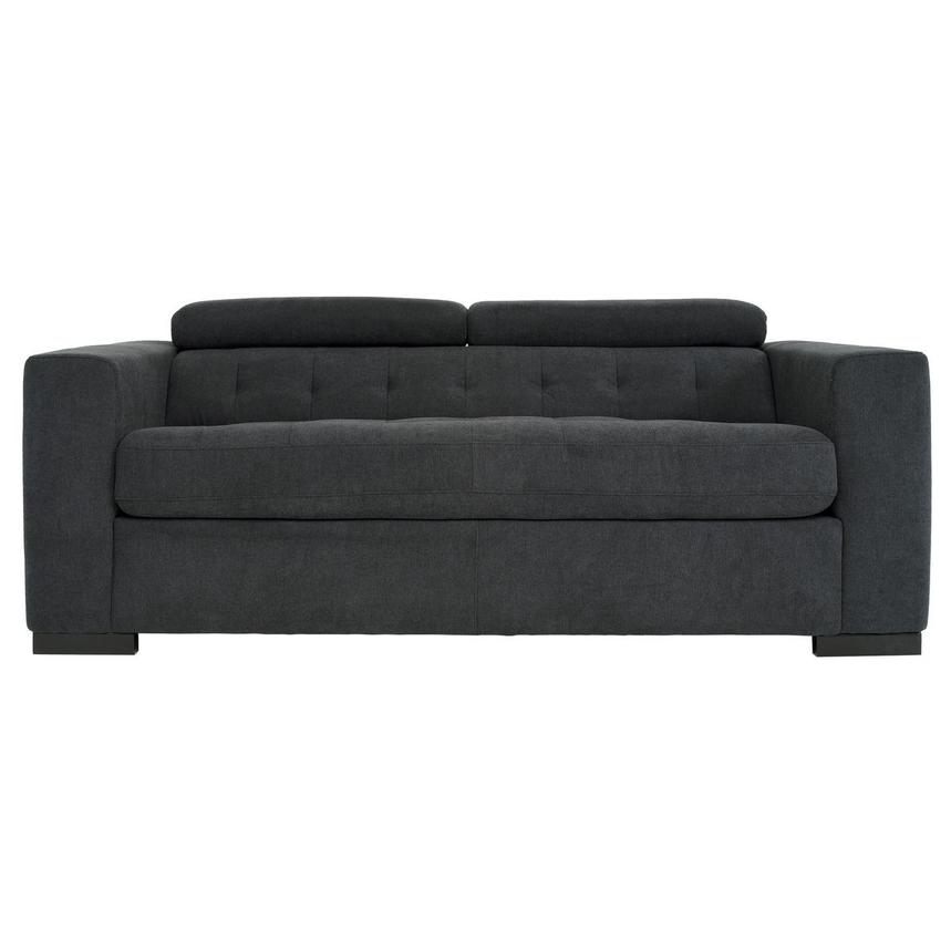 Milane Ii Midnight Black Sleeper El Dorado Furniture Milane Ii Midnight Black Sleeper Main Image 1 Of 8 Images