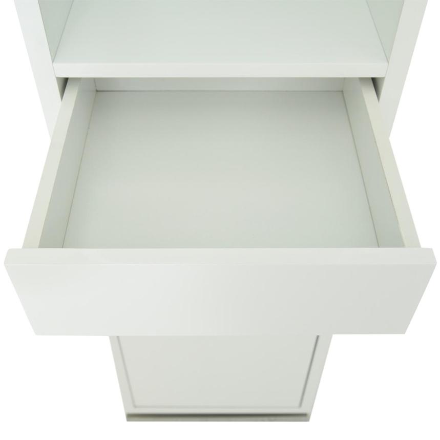 Ariana White Storage Mirror El Dorado Furniture