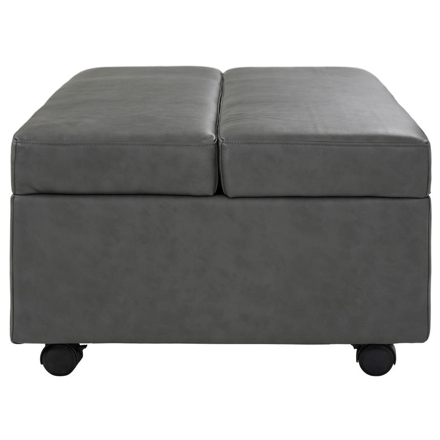 Pressley II Gray Twin Ottoman Bed w/Casters El Dorado Furniture