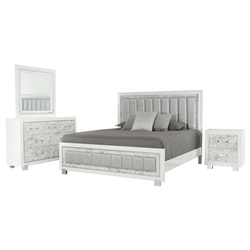 Alessandra 4Piece Queen Bedroom Set El Dorado Furniture