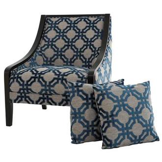 Anchor Accent Chair w/2 Pillows