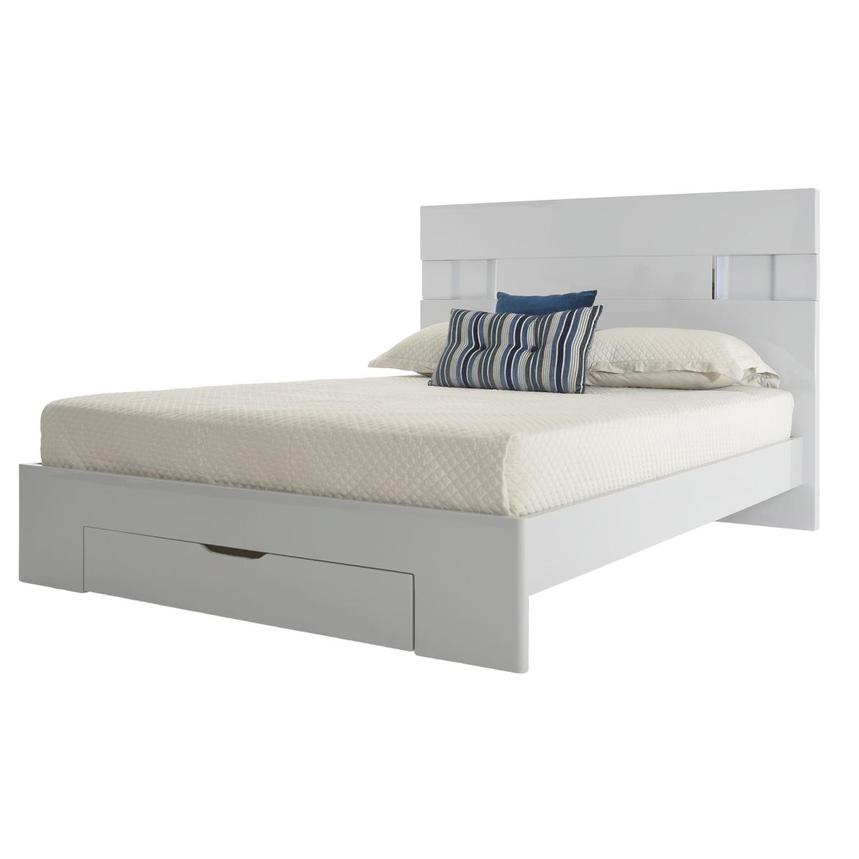 Nicole Queen Storage Bed  main image, 1 of 6 images.