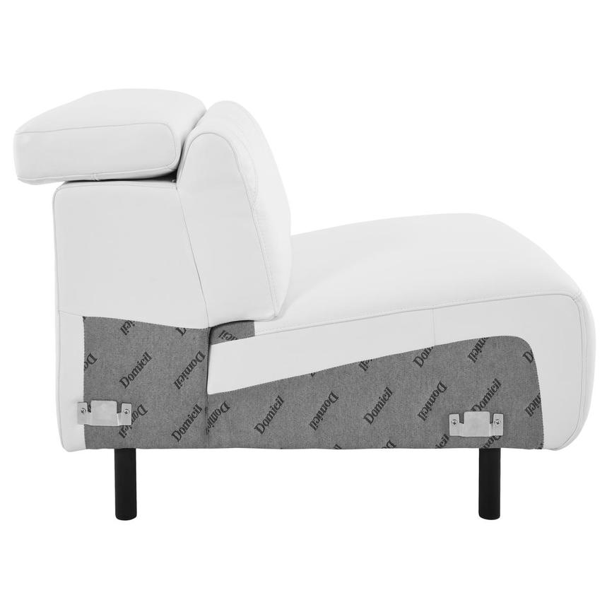 Anchi White Armless Chair  alternate image, 5 of 5 images.