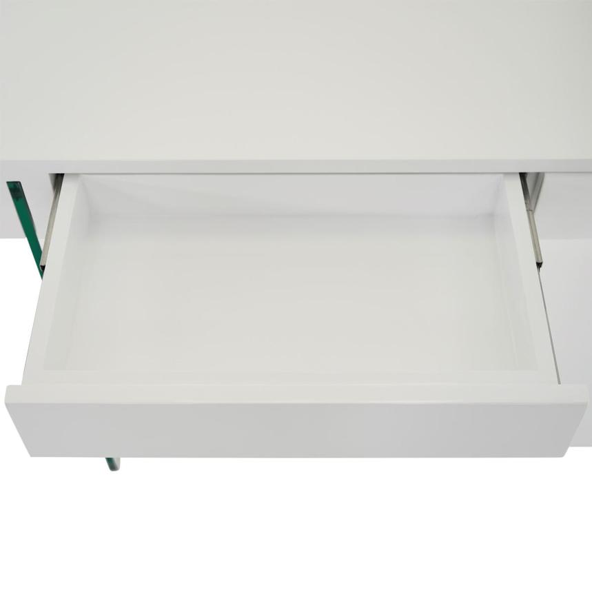 Cherish White L-Shaped Desk  alternate image, 9 of 10 images.