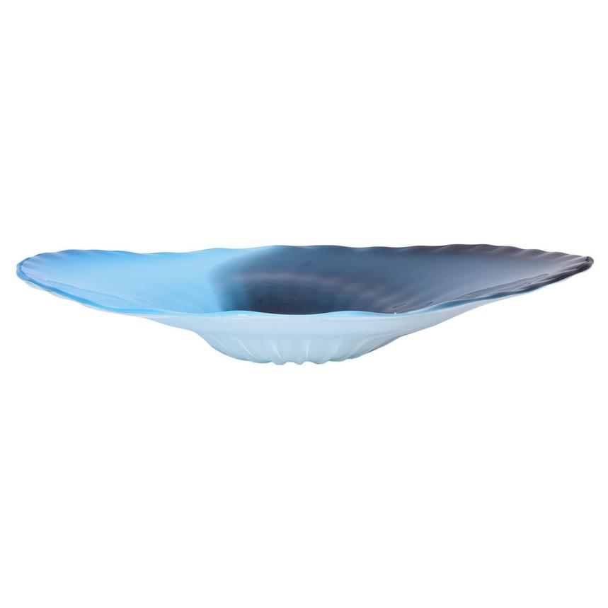Shades of Blue Glass Bowl main image, 1 of 4 images.
