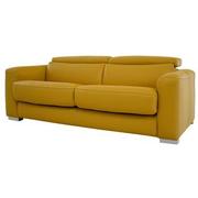 Bay Harbor Yellow Leather Sleeper  alternate image, 2 of 12 images.
