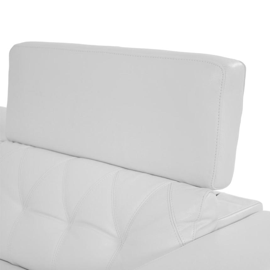 Anchi White Leather Power Reclining Sectional with 5PCS/3PWR  alternate image, 6 of 12 images.