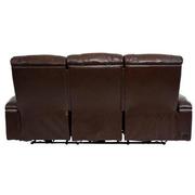 Gio Brown Leather Power Reclining Sofa  alternate image, 5 of 18 images.
